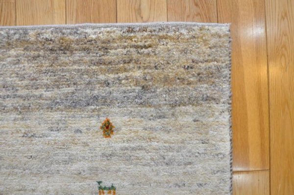 画像6: ギャッベ/玄関マット大89×59cm (6)