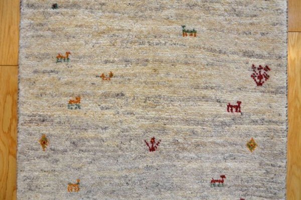 画像5: ギャッベ/玄関マット大89×59cm (5)