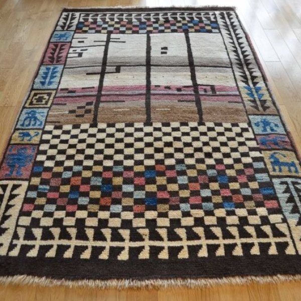 画像2: ビレッジギャッベ 188×120cm (2)