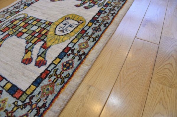 画像4: ルリバフ/玄関マット大103×60cm (4)