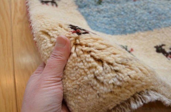 画像6: ギャッベ/玄関マット小72×50cm (6)