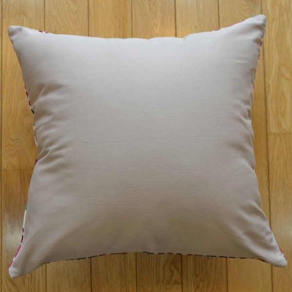 画像2: シルク&ベルベットクッションカバー約50×50cm（中材付き） (2)