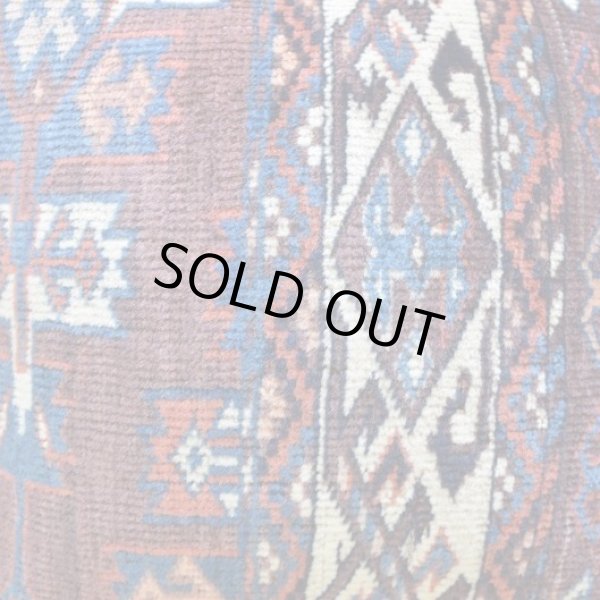 画像3: アンティーク絨毯クッションカバー 40×40cm  (3)