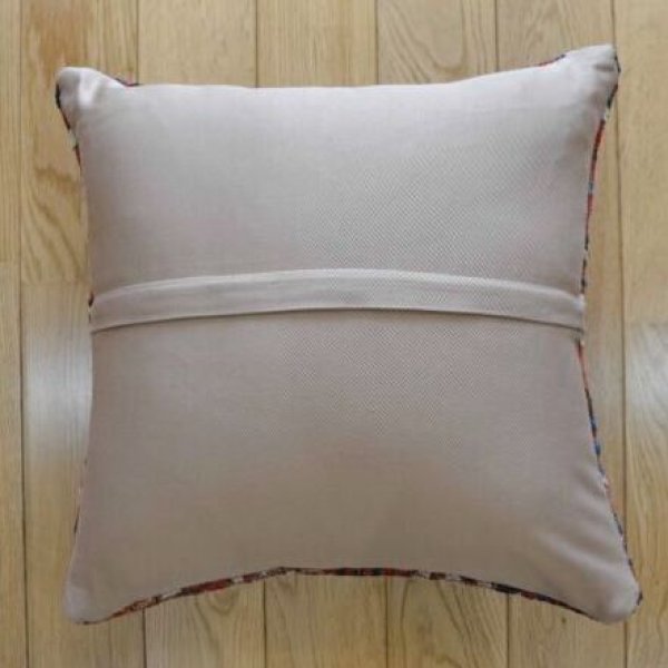 画像6: アンティーク絨毯クッションカバー 40×40cm  (6)