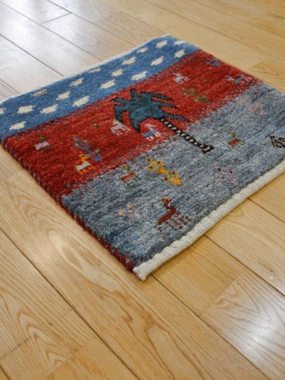 画像1: カシュクリ/座布団サイズ・四角39×44cm（フリンジなし）