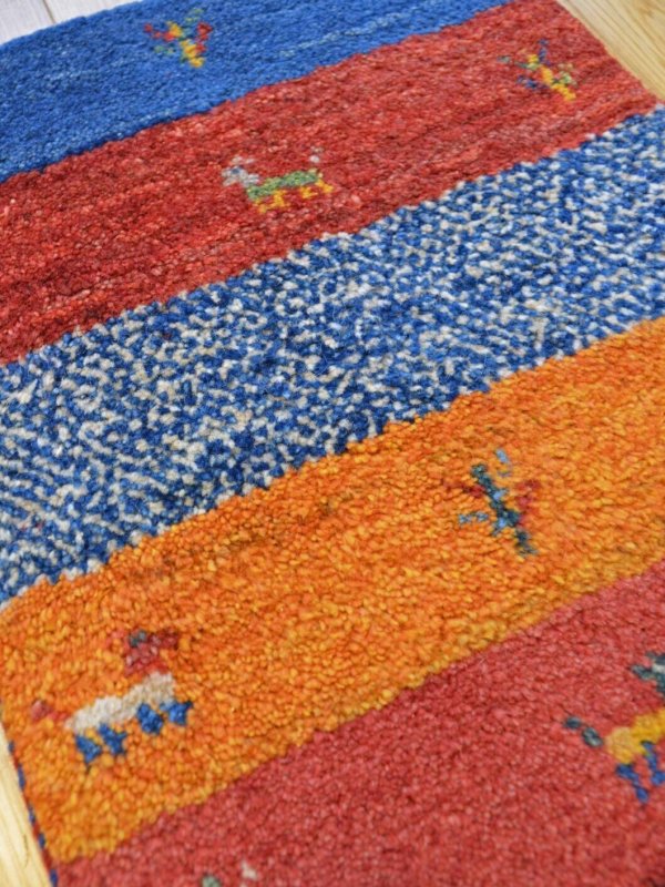 画像3: ギャッベ/玄関マット小56×39cm (3)