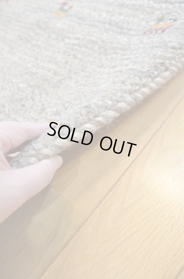 画像8: ギャッベ/玄関マット大91×58cm (8)