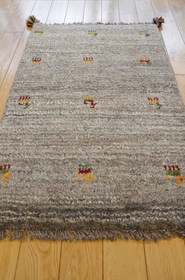 画像3: ギャッベ/玄関マット大91×58cm (3)