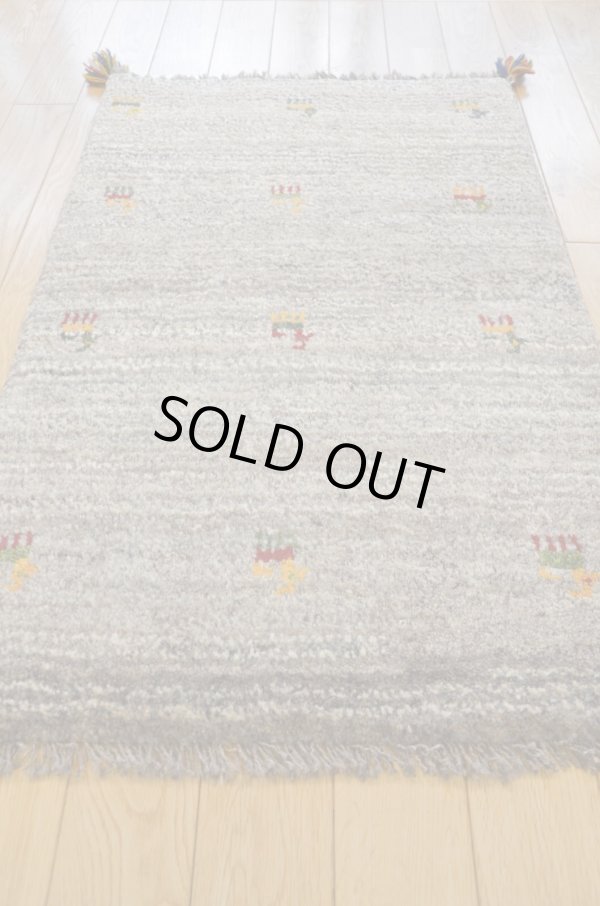 画像3: ギャッベ/玄関マット大91×58cm (3)