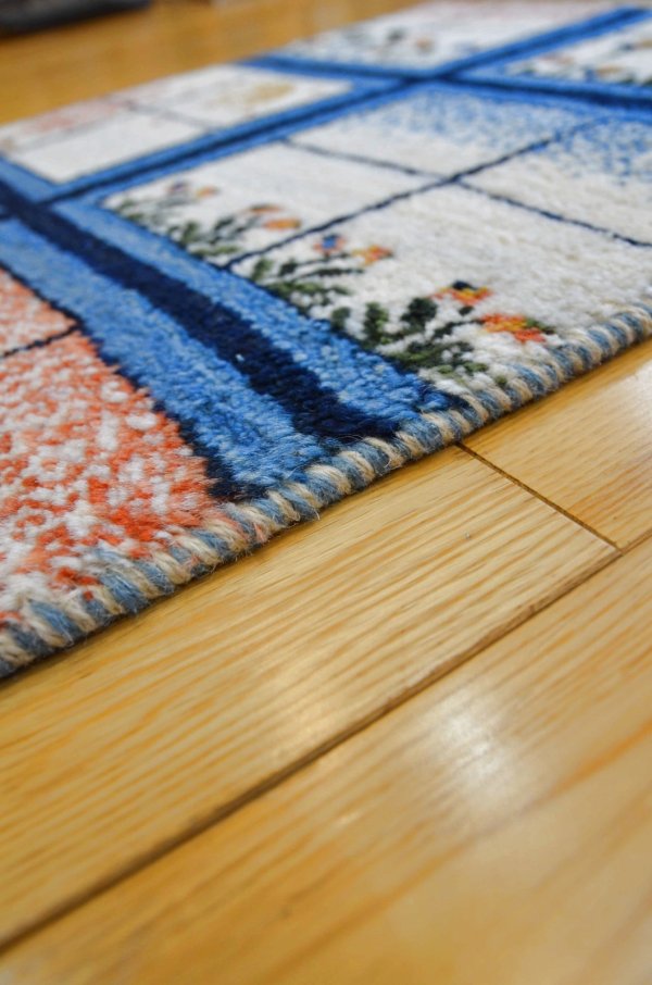 画像9: カシュクリ/玄関マット大88×48cm (9)