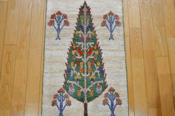 画像7: ギャッベ/玄関マット大91×57cm (7)