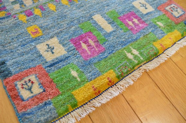 画像6: ギャッベ/玄関マット大86×57cm (6)