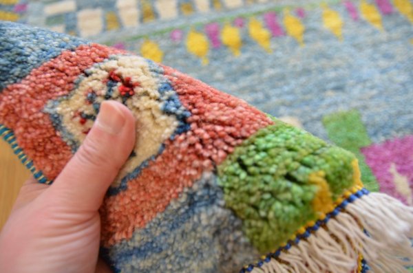 画像11: ギャッベ/玄関マット大86×57cm (11)