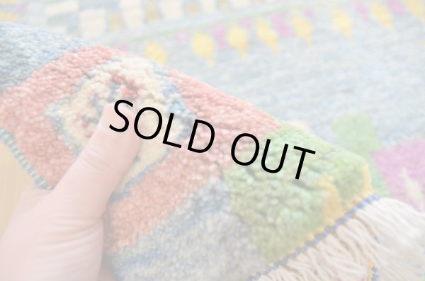 画像11: ギャッベ/玄関マット大86×57cm (11)