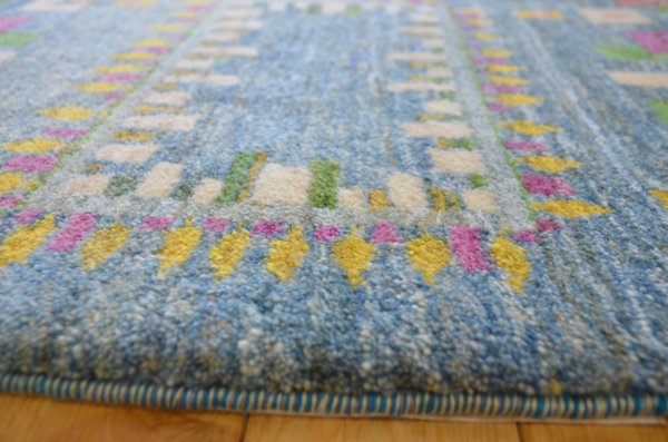 画像10: ギャッベ/玄関マット大86×57cm (10)