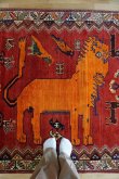 画像3: オールドギャッベ（ライオン）208×130cm (3)