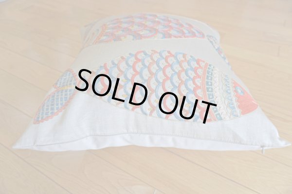 画像3: スザーニクッションカバー約50×50cm(中材付き） (3)