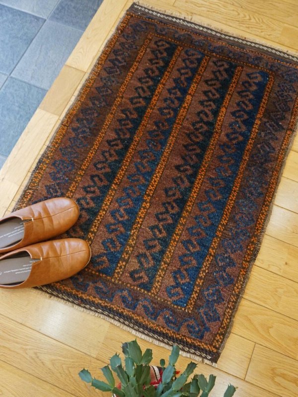 画像1: アンティークバルーチ 94×64cm (1)