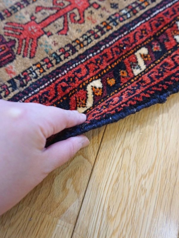 画像6: アンティークバルーチ 85×55cm (6)