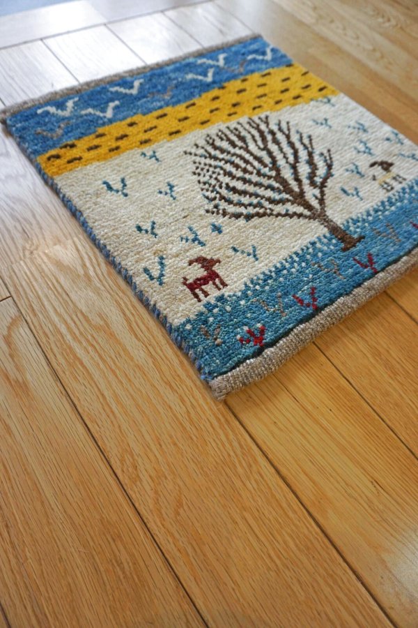 画像5: カシュクリ/座布団サイズ・四角39×37cm(フリンジなし) (5)