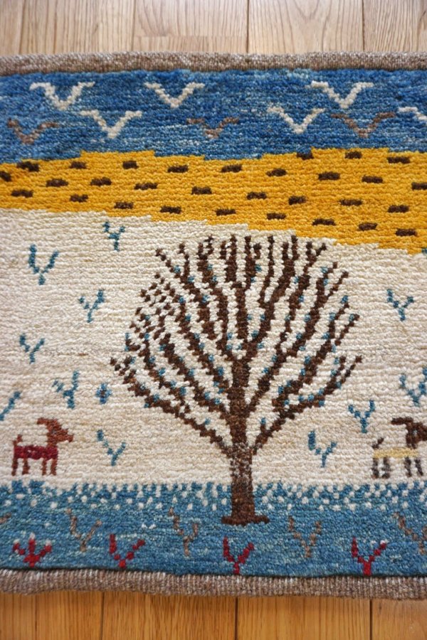 画像3: カシュクリ/座布団サイズ・四角39×37cm(フリンジなし) (3)