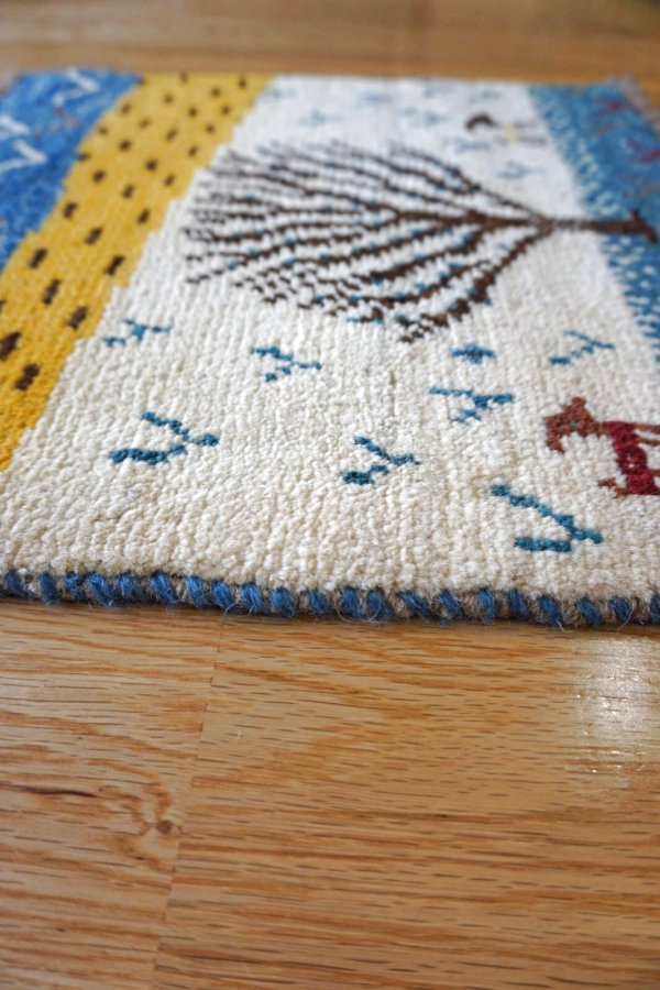 画像4: カシュクリ/座布団サイズ・四角39×37cm(フリンジなし) (4)