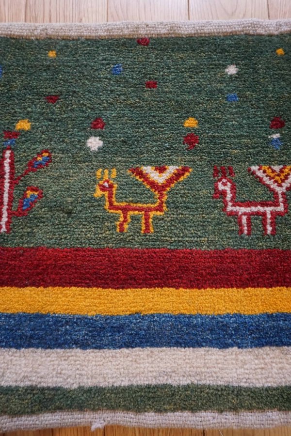 画像3: カシュクリ/座布団サイズ・四角40×37cm(フリンジなし) (3)