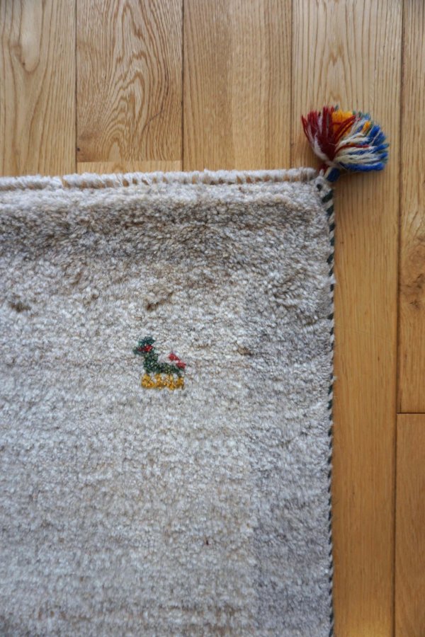 画像5: ギャッベ/玄関マット小80×50cm (5)