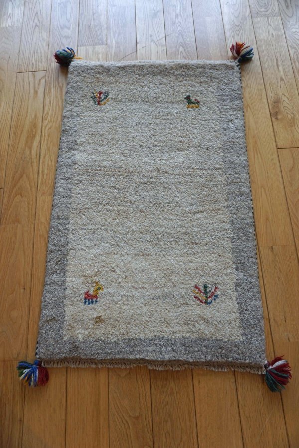 画像2: ギャッベ/玄関マット小80×50cm (2)