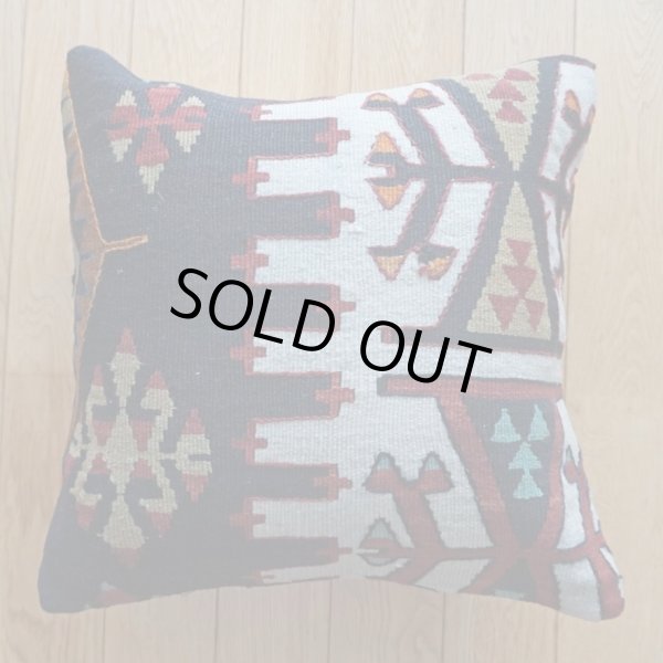 画像1: キリムクッションカバー 40×40cm  (1)