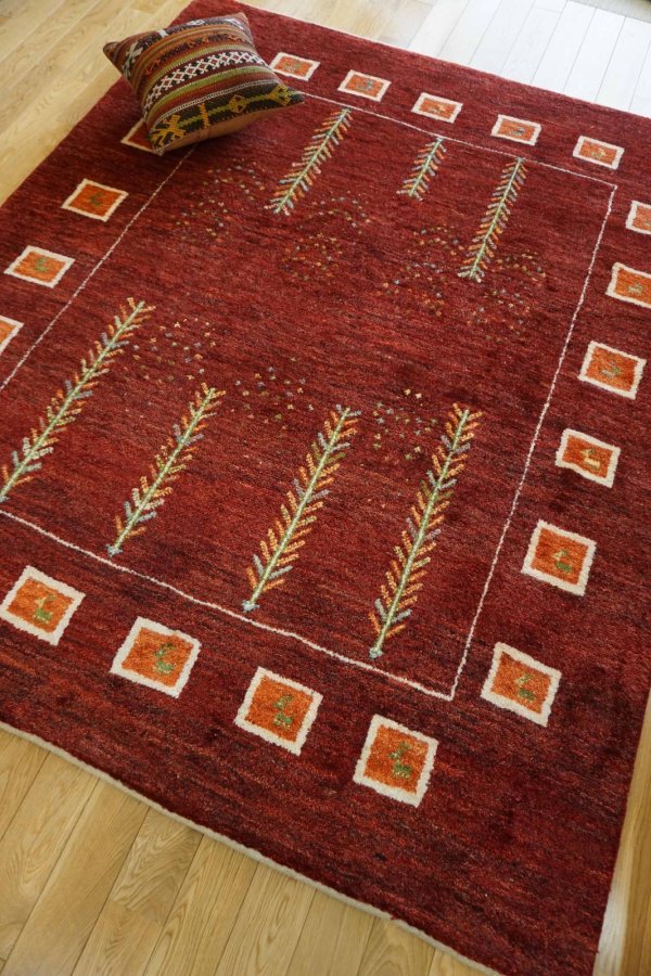 画像10: アメレ/センターラグサイズ194×160cm (10)