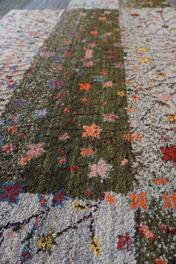 画像6: ルリバフ/センターラグサイズ194×149cm (6)