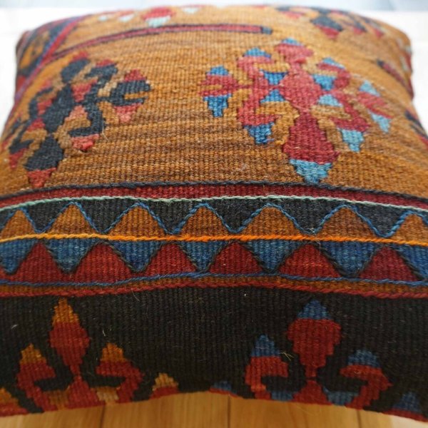 画像2: キリムクッションカバー 40×40cm  (2)