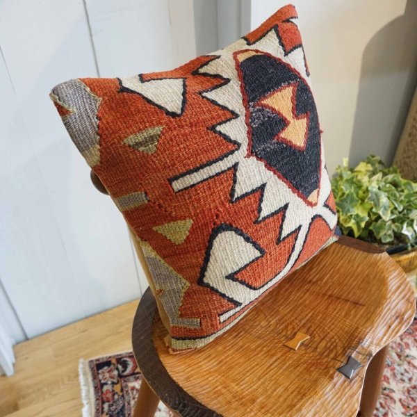 画像5: キリムクッションカバー 40×40cm  (5)