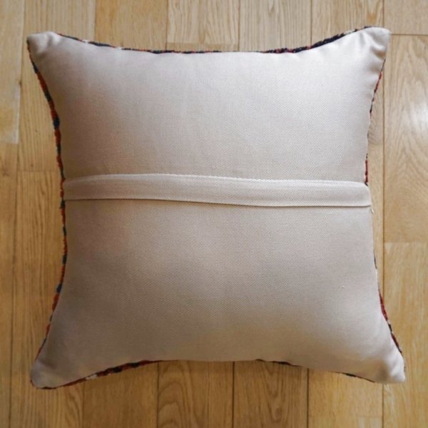 画像4: アンティーク絨毯クッションカバー 40×40cm  (4)