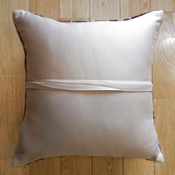 画像4: アンティーク絨毯クッションカバー 40×40cm  (4)