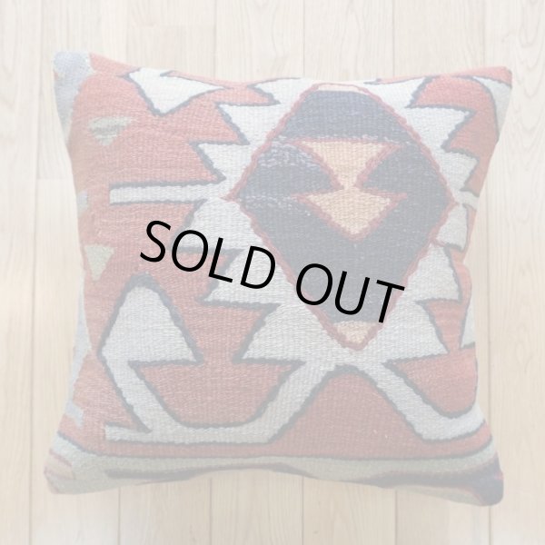 画像1: キリムクッションカバー 40×40cm  (1)