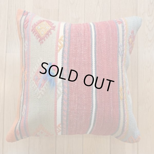 画像1: キリムクッションカバー 40×40cm  (1)