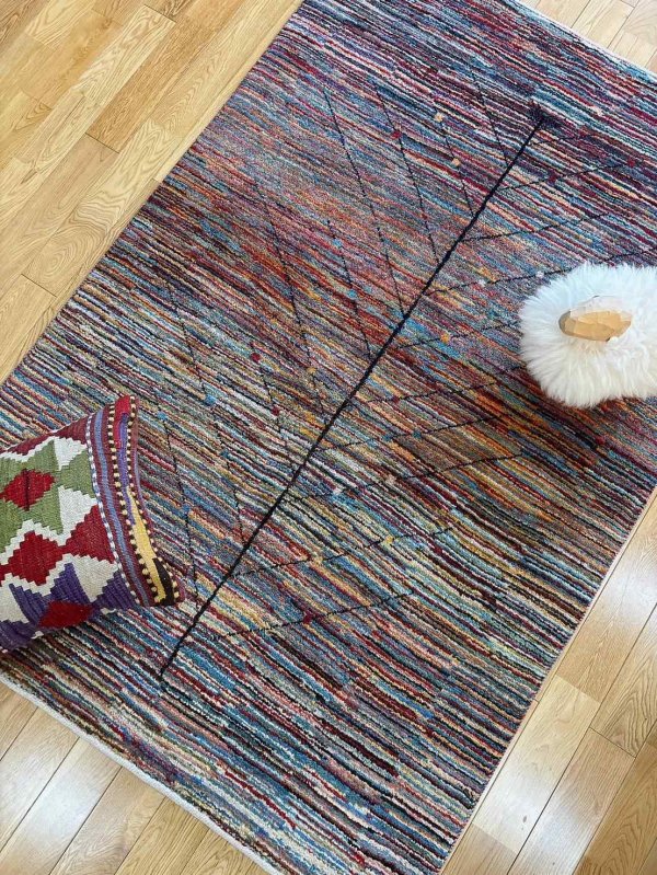 画像3: アメレ/アクセントラグサイズ172×114cm (3)