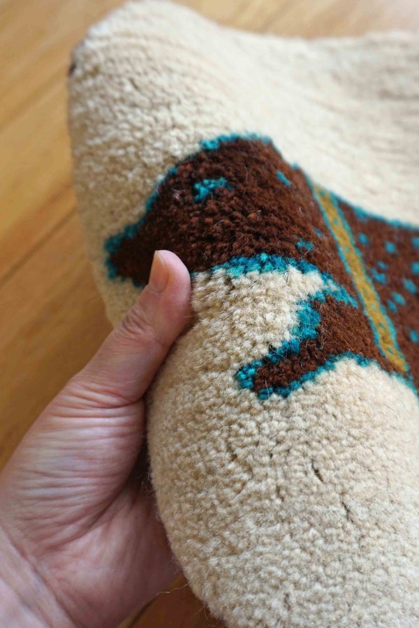 画像3: カシュクリ/座布団サイズ・丸40×40cm (3)