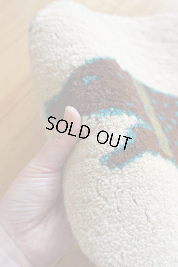 画像3: カシュクリ/座布団サイズ・丸40×40cm (3)