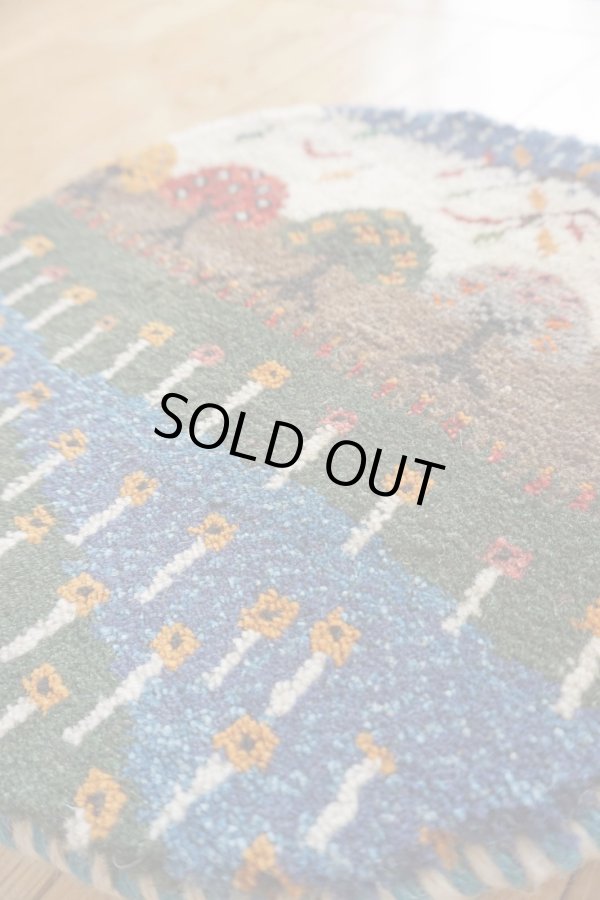 画像2: カシュクリ/座布団サイズ・丸38×38cm (2)