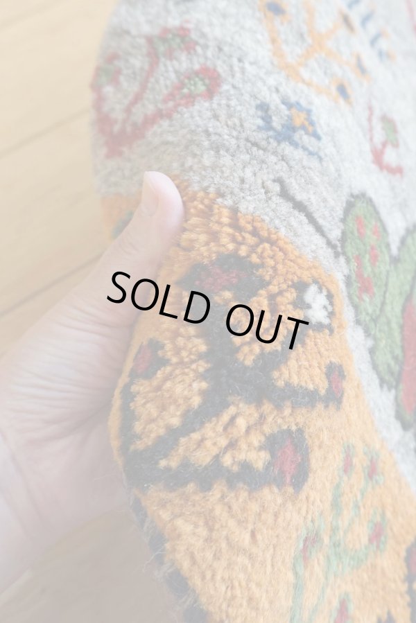 画像3: カシュクリ/座布団サイズ・丸39×39cm (3)