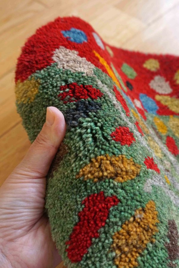 画像3: カシュクリ/座布団サイズ・丸38×38cm (3)