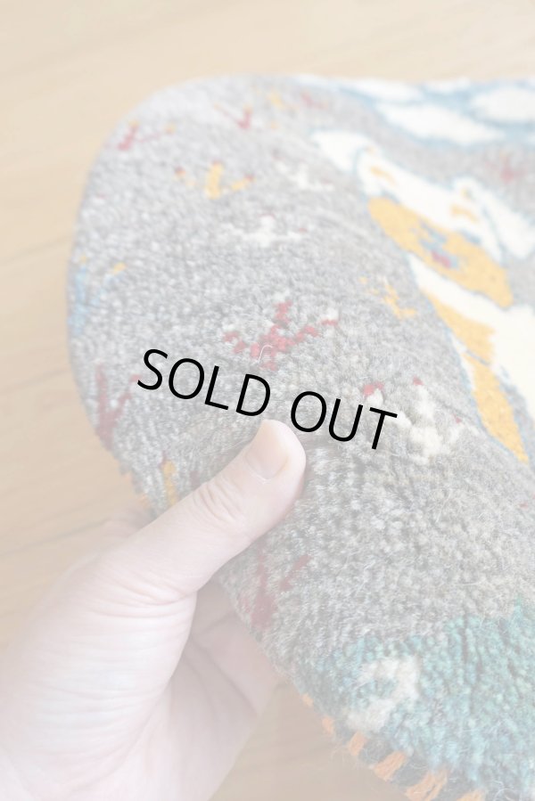 画像3: カシュクリ/座布団サイズ・丸40×40cm (3)