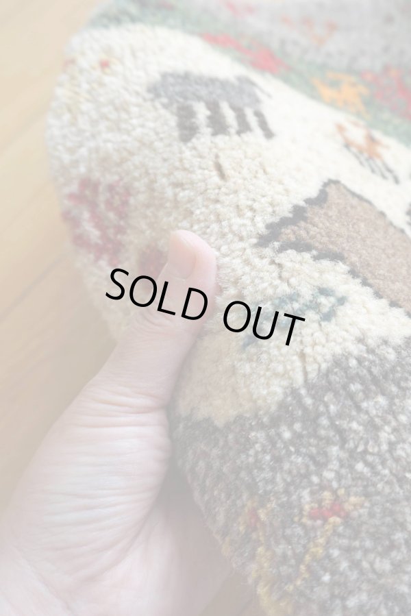 画像3: カシュクリ/座布団サイズ・丸38×38cm (3)