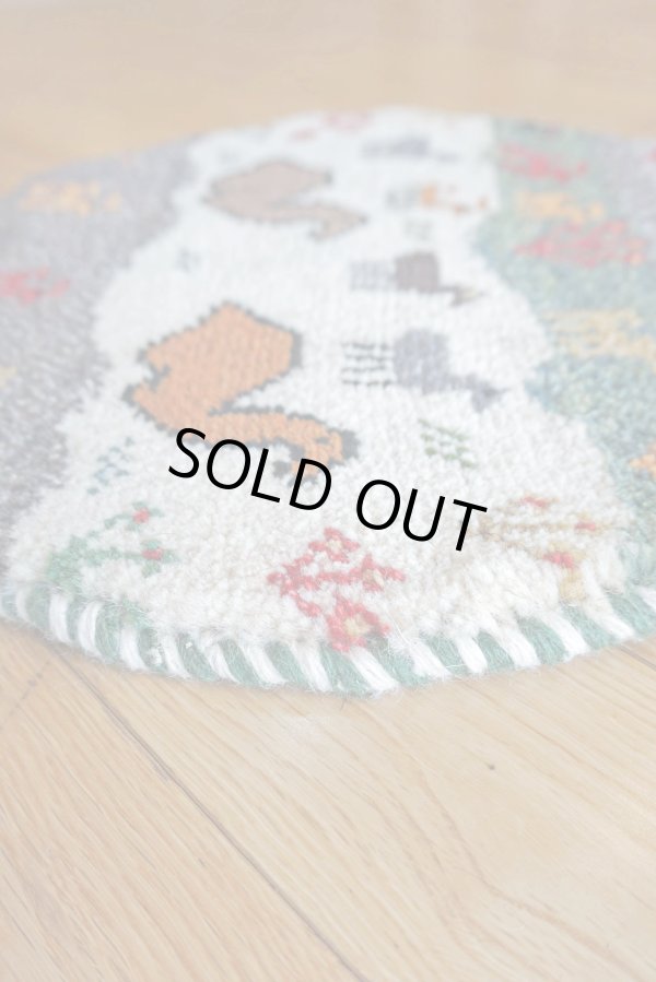 画像4: カシュクリ/座布団サイズ・丸38×38cm (4)