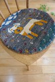 画像5: カシュクリ/座布団サイズ・丸40×40cm (5)