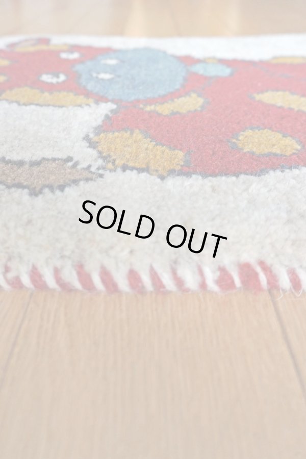 画像3: ギャッベ/座布団サイズ42×43cm（ボンボリなし） (3)