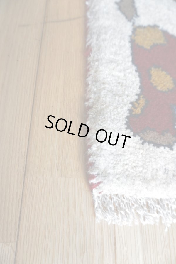 画像4: ギャッベ/座布団サイズ42×43cm（ボンボリなし） (4)